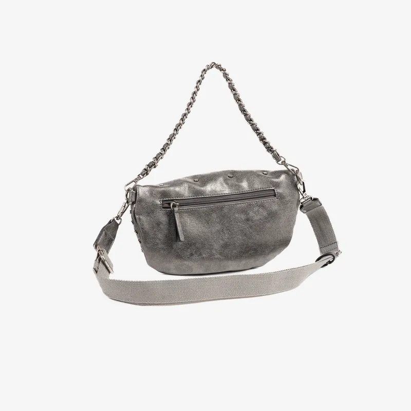 Bandolera/riñonera Matties Rivets plata 2072203