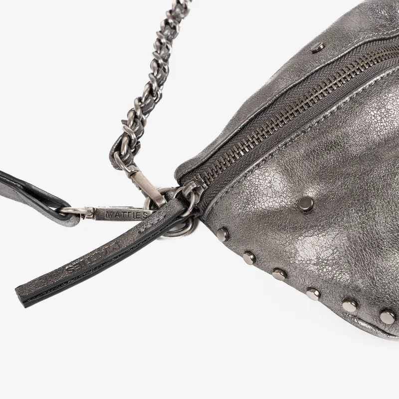 Bandolera/riñonera Matties Rivets plata 2072203