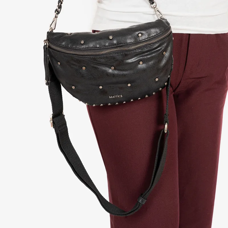 Bandolera/riñonera Matties Rivets negro 2072220