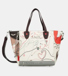 Bolso Shopper Anekke Alma, Bolsito Extraíble, Bandolera