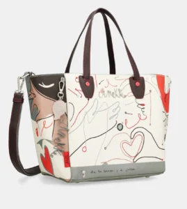 Bolso Shopper Anekke Alma, Bolsito Extraíble, Bandolera