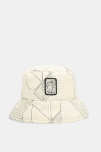 Gorro pescador reversible blanco marfil