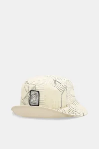 Gorro pescador reversible blanco marfil