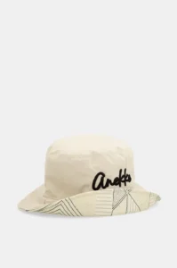 Gorro pescador reversible blanco marfil