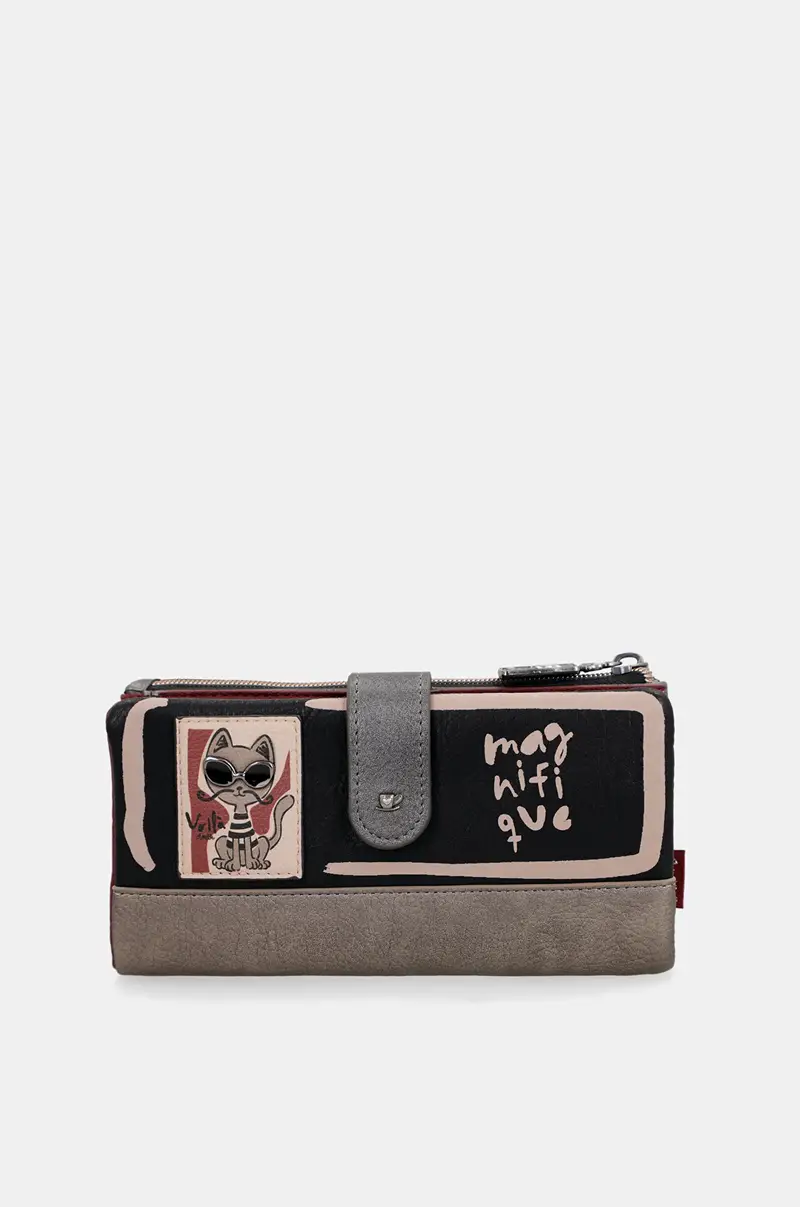 Billetero blando grande Anekke Parisian