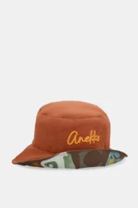 Gorro pescador reversible naranja Amphora