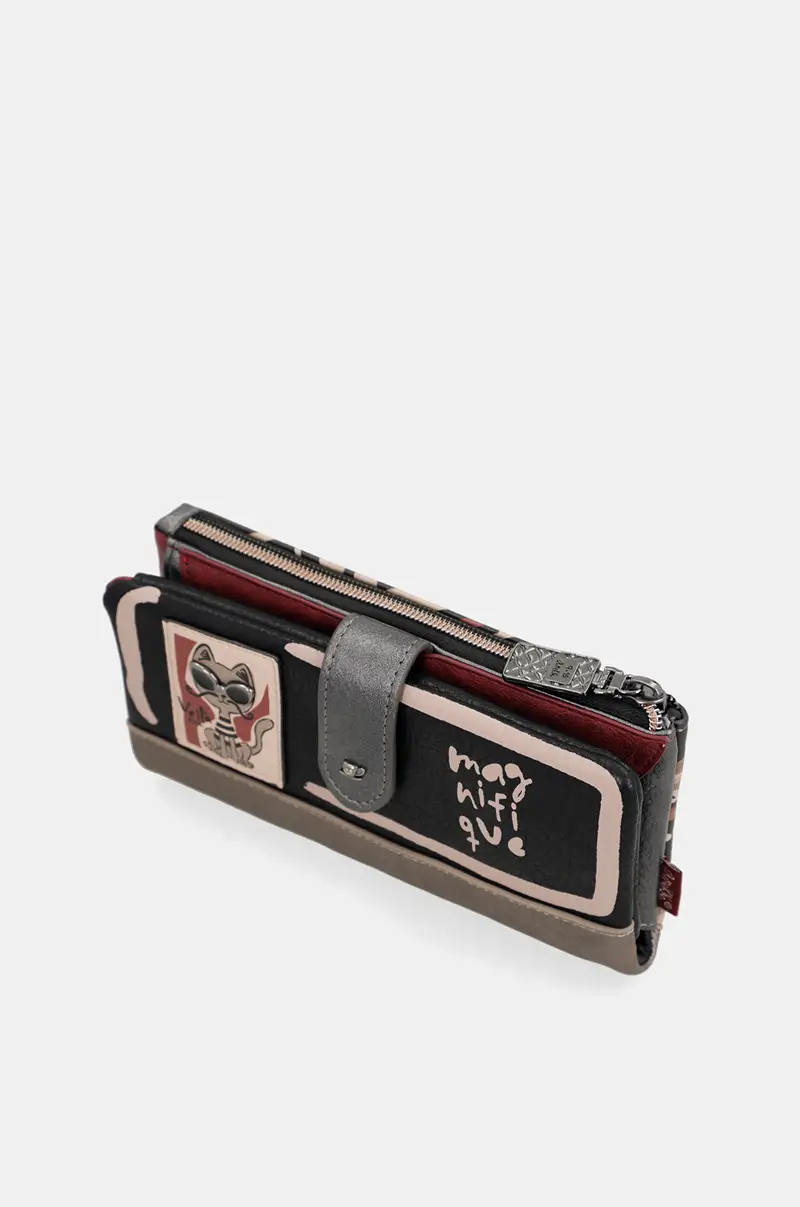 Billetero blando grande Anekke Parisian