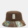 Gorro pescador reversible naranja Amphora
