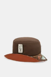 Gorro pescador reversible naranja Amphora