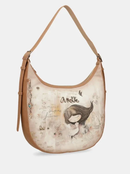 Bolso de Hombro Anekke Memories Tipo Hobo