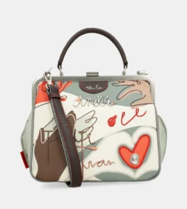 Bolso Anekke Alma Tipo Doctor, Asa Corta y Bandolera