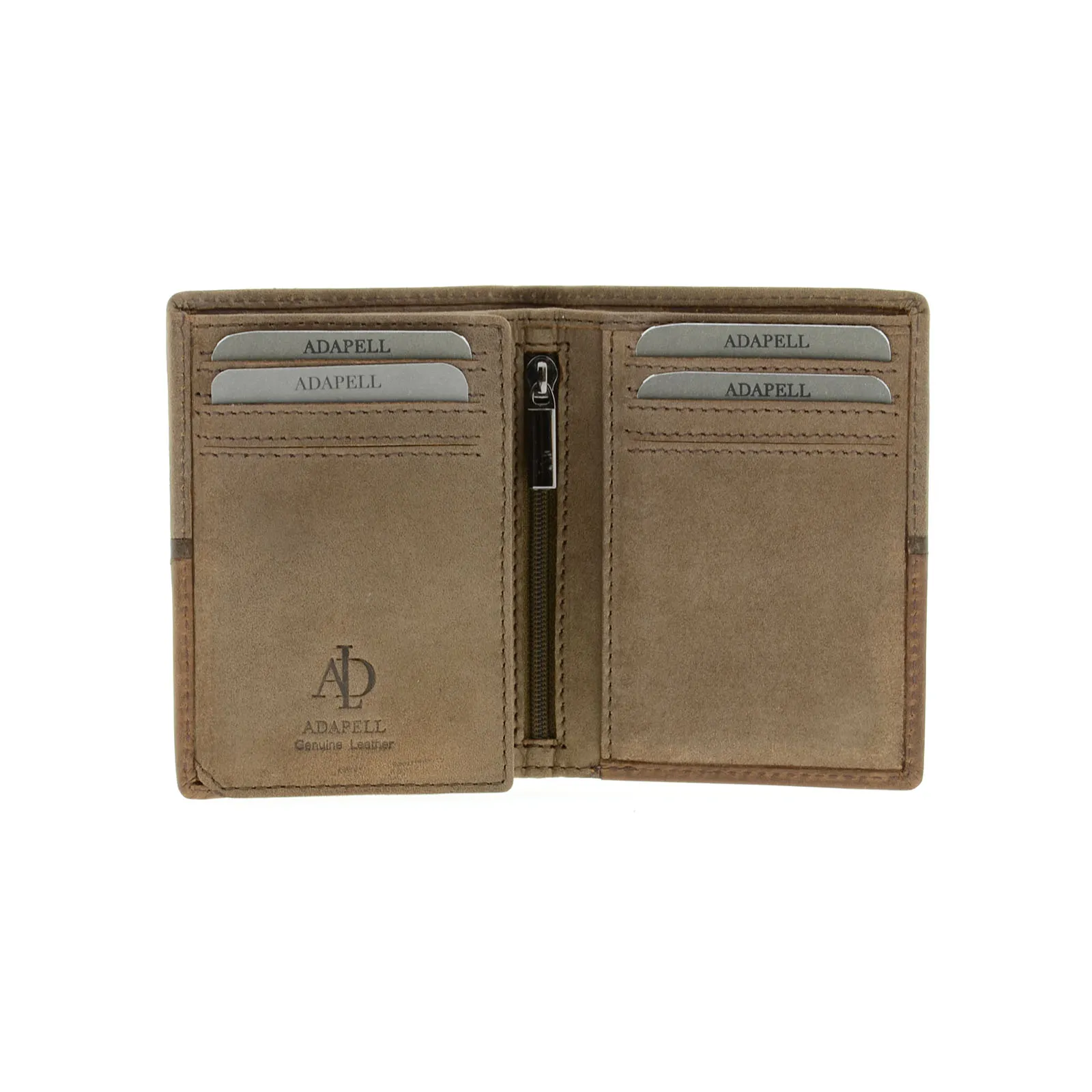 1606-2_4 Cartera en piel para hombre gran capacidad. RFID