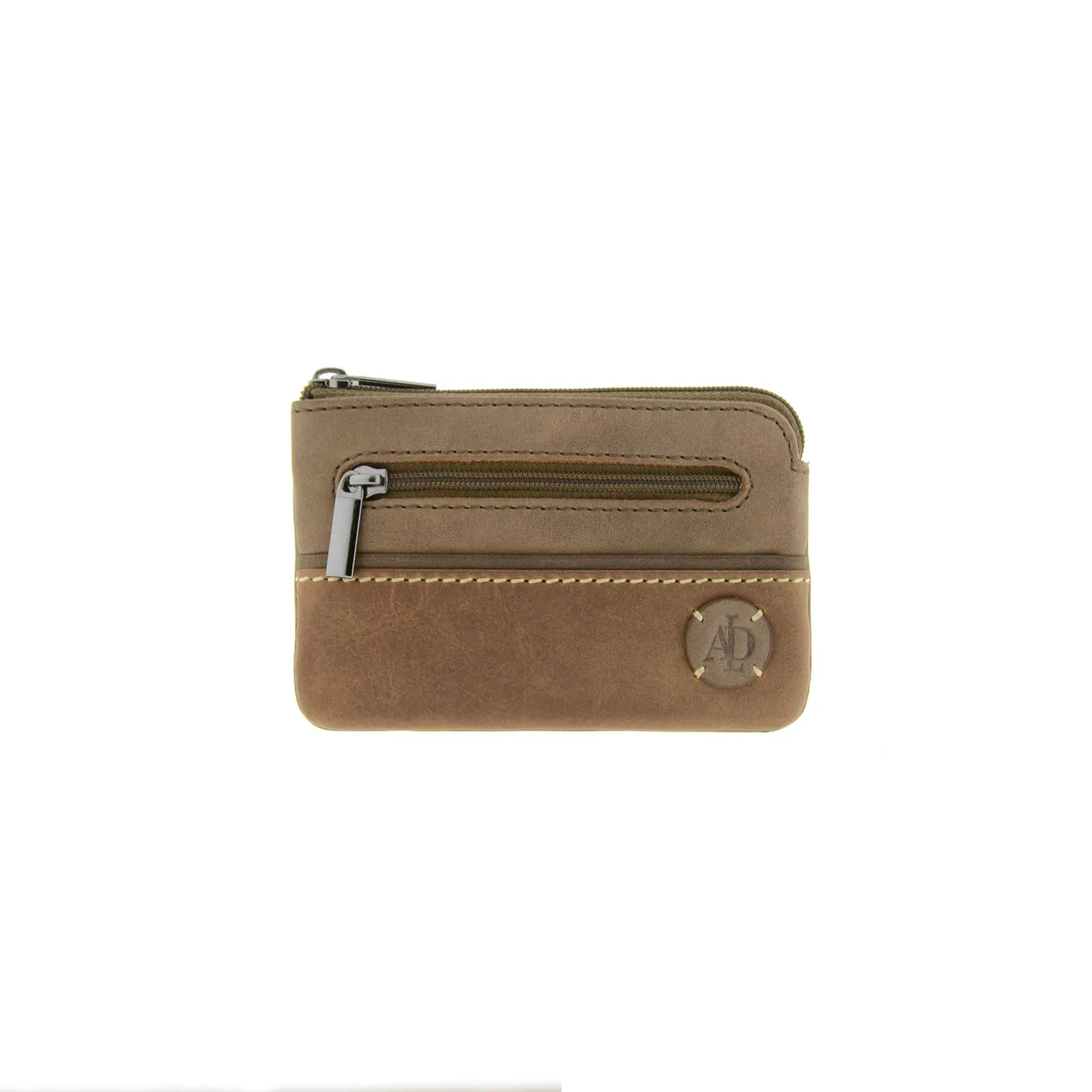 1608-2 Monedero llavero en piel para hombre. RFID