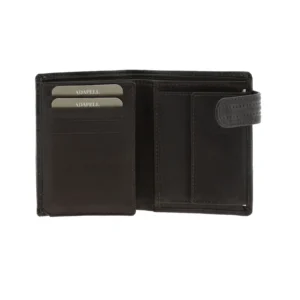 1650-2_3 Cartera con monedero en piel para hombre. RFID