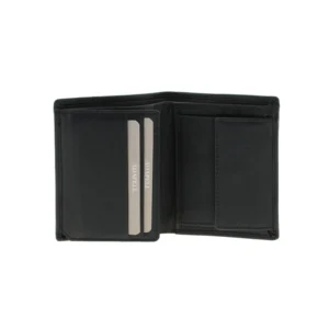Billetero con monedero en piel para hombre. RFID