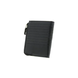 Billetero monedero cremallera en piel para hombre. RFID