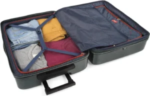 Maleta Mediana Rígida Expandible Padua 68L + 18 L verde