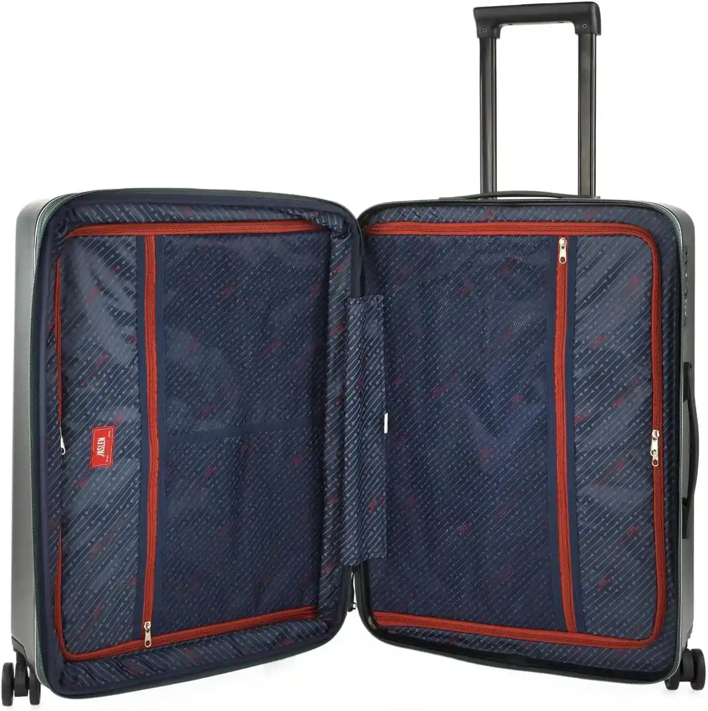 Maleta Mediana Rígida Expandible Padua 68L + 18 L verde