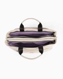 Bolso de mano Denver perla