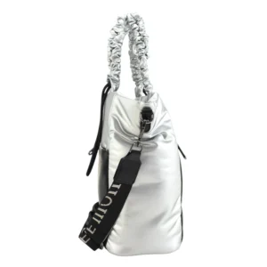 Shopper Mujer Pepe Moll Space Silver/Negro