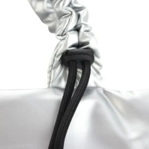 Shopper Mujer Pepe Moll Space Silver/Negro