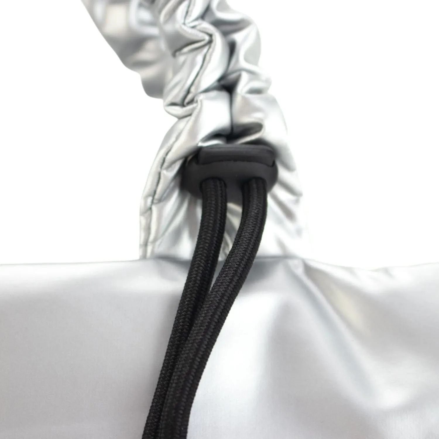 242120SN-silver-negro8 Shopper Mujer Pepe Moll Space Silver/Negro