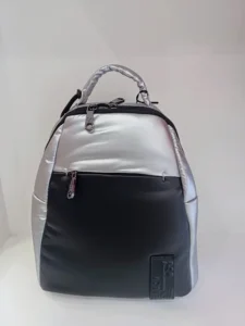 Mochila silver negro Pepe Moll 242122SN