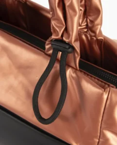 Bolso de mano Space Cobre/Negro