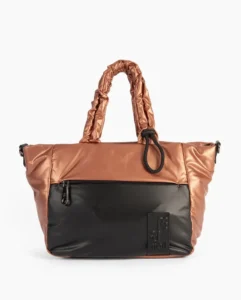 Bolso de mano Space Cobre/Negro