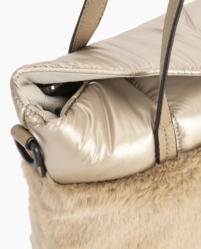 Bolso de hombro 242202 Tecno Beige