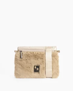 242203-beige-frontal Bolso bandolera 242203 Tecno Beige