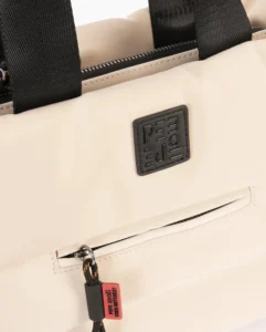 Bolso de mano 242260 Osaka Beige/Negro