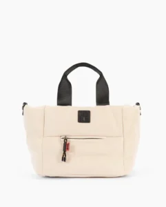 Bolso de mano 242260 Osaka Beige/Negro