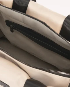 Bolso de hombro 242264 Osaka Beige/Negro