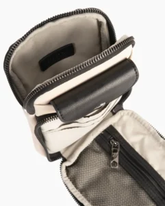 Bolso Portamóvil 242265 Osaka Beige/Negro
