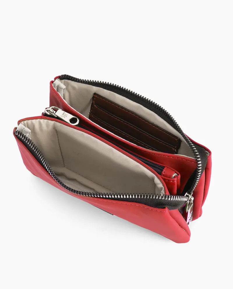 Monedero Rubber Red