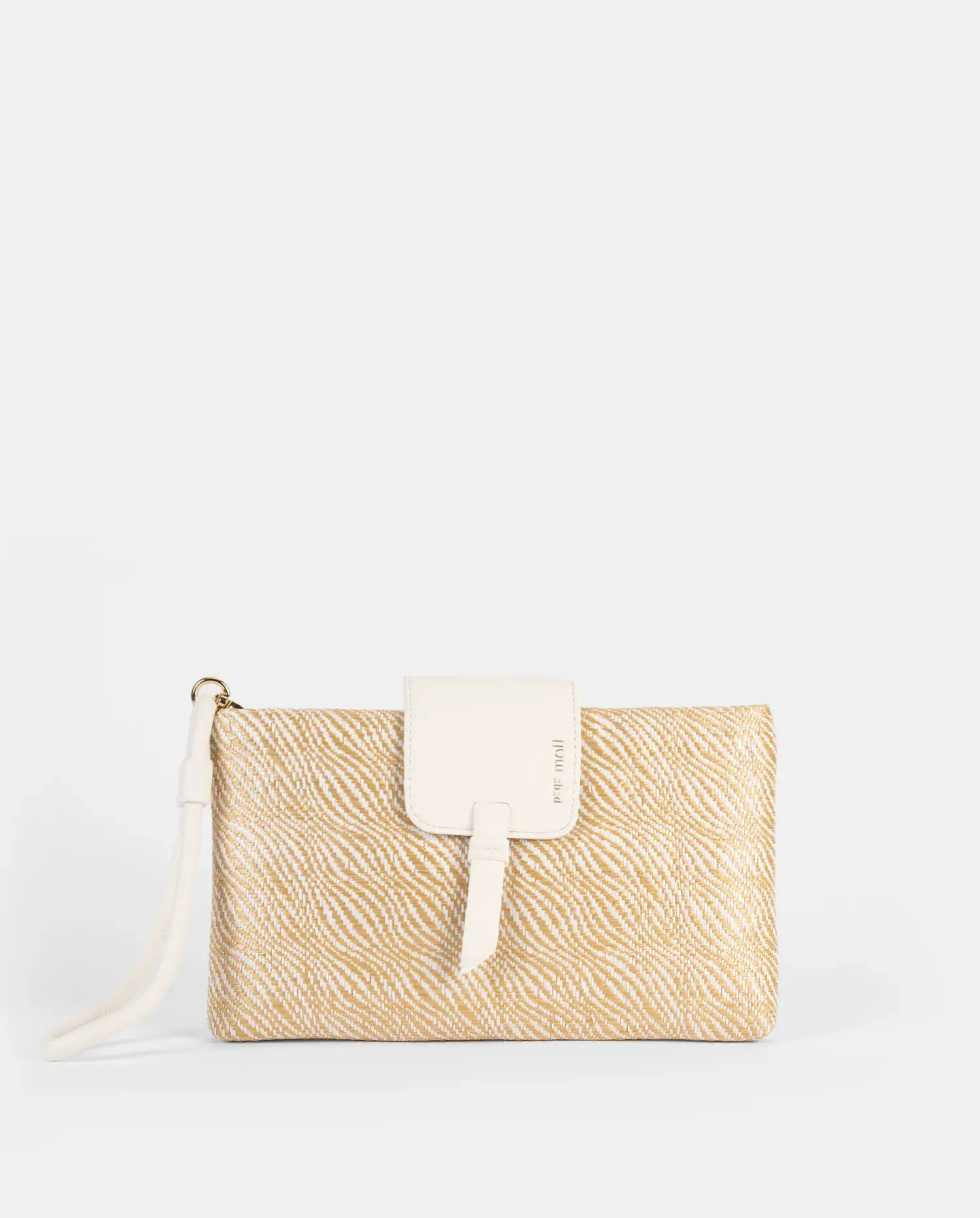 Bolso de mano estilo rafia 251122 Pepe Moll