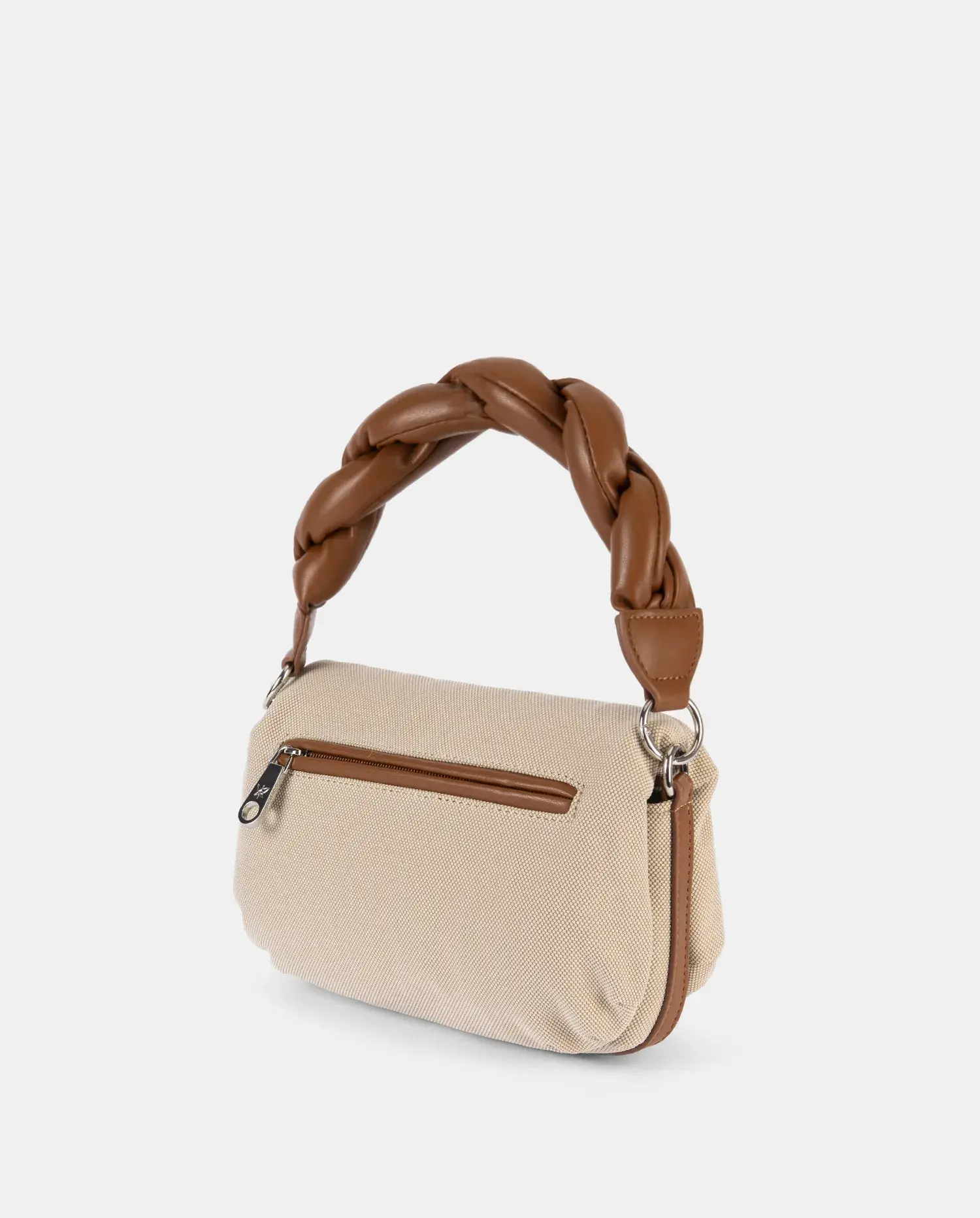 251180-tan-perfil Bolso de mano asa trenzada Pepe Moll