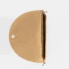 Bolso de mano 251266 ancho marrón cuero