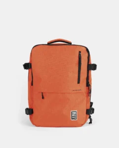 251460-orange-frontal Mochila de Viaje Pepe Moll bolsillo portátil