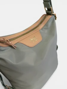 Bolso mochila Leila salvia