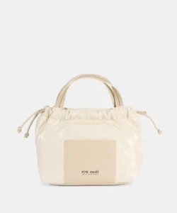 Bolso de mano marfil Pepe Moll Estelle