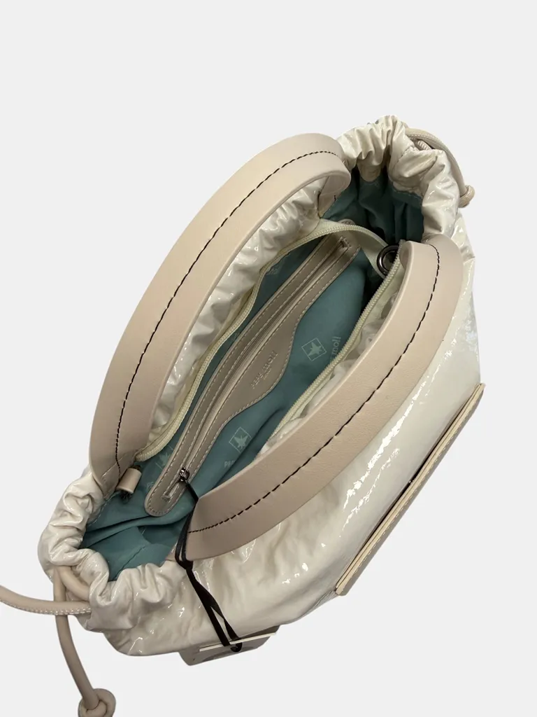 Bolso de mano marfil Pepe Moll Estelle