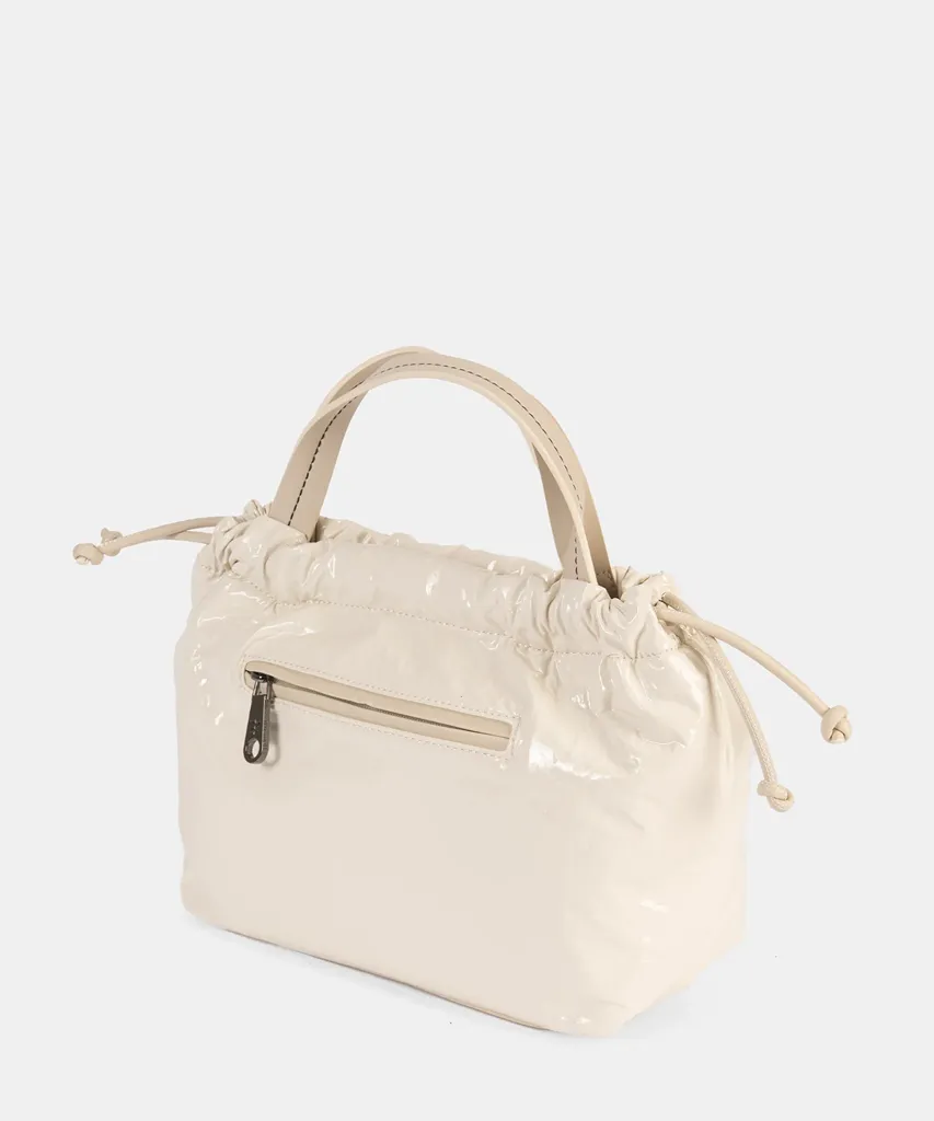 Bolso de mano marfil Pepe Moll Estelle