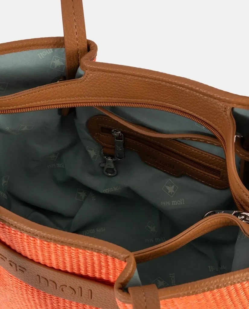 261311-orange-interior Bolso shopper grande Ivone Pepe Moll