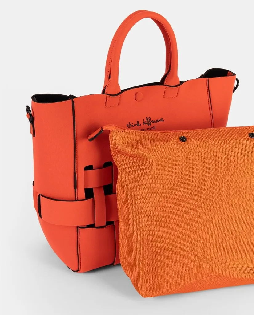 261360-orange-detalle Bolso shopper grande Mariela