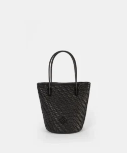 Bolso cubo trenzado Katie
