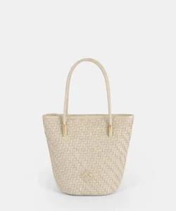 Bolso cubo trenzado Katie