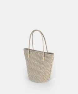 Bolso cubo trenzado Katie