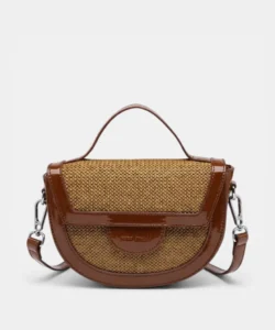 261430-tan-front Bolso semicircular de mano con bandolera Thalia